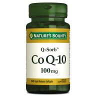 NATURES BOUNTY COENZYME Q-10 100 MG (Q-SORB) 60 SOFTGEL