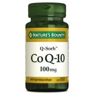 NATURES BOUNTY COENZYME Q-10 100 MG (Q-SORB) 60 SOFTGEL
