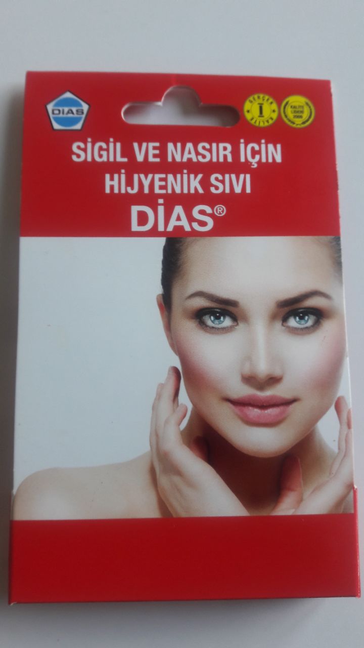 Dias Siğil & Nasır için Hijyenik Sıvı 1,2 ml