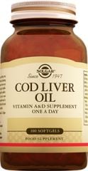 Solgar Cod Liver Oil 100 Kapsül