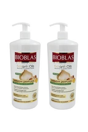 Bioblas Sarımsak Şampuanı 1000 ml 2 Adet