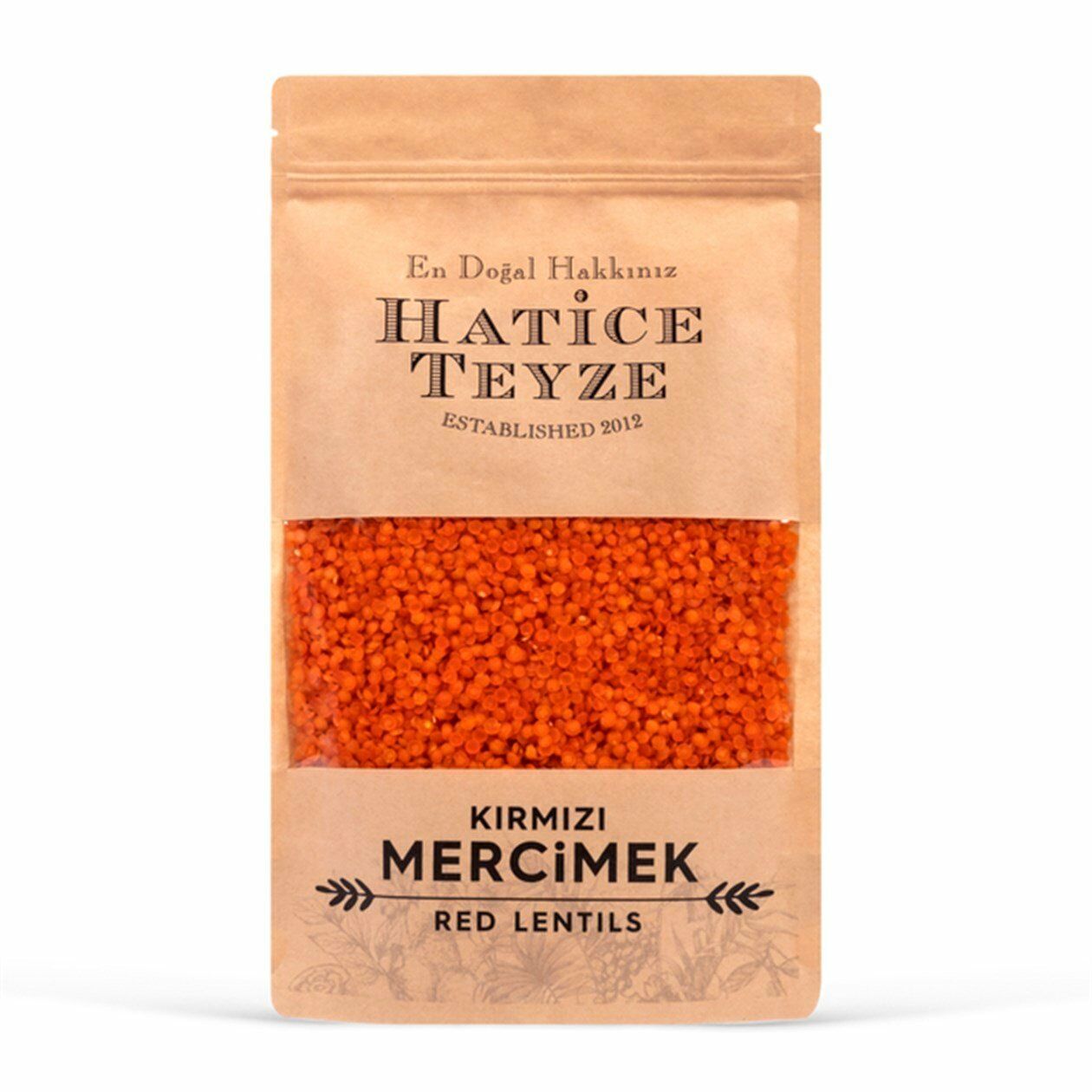 Hatice Teyze Kırmızı Mercimek 500 gr