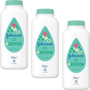 Johnson's Baby Fresh Pudra 200 gr - 3 Adet