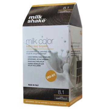 Milk Shake Milk Color Kalıcı Saç Boyası Açık Kumral Küllü 8.1