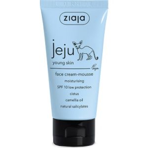 Ziaja Jeju Nemlendirici Beyaz Yüz Köpüğü SPF10 50 ml