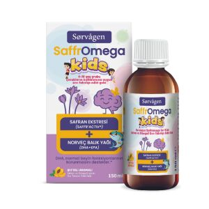 SORVAGEN SAFFROMEGA KIDS SAFRAN+OMEGA 3 SIVI FORM