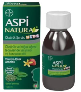 Aspinatura Kids Öksürük Şurubu Vanilya & Çilek 120 ml