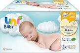 Uni Baby Yenidoğan Islak Mendil 40 Yaprak 3'lü