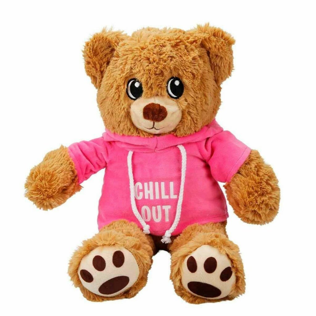 Sunman Kapüşonlu Peluş Ayı 30 cm