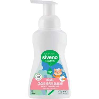 Siveno Doğal Kids Köpük Sabun 250 ml