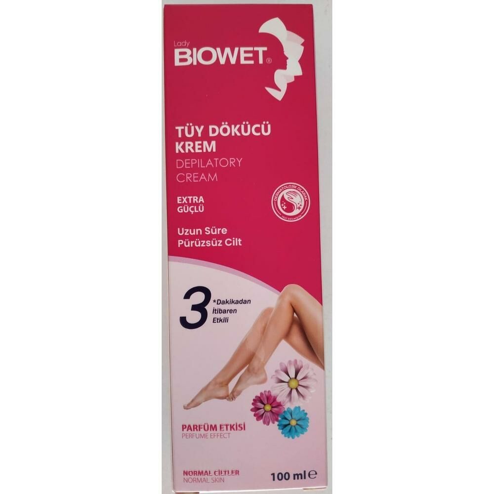 Biowet Tüy Dökücü Krem Normal Kadın 100 ml