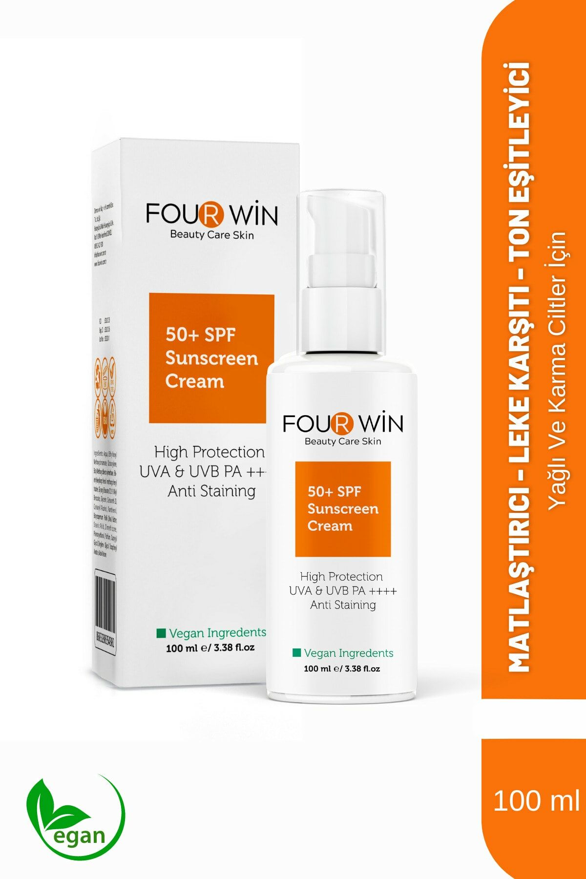 Four Win Leke Karşıtı & Leke Görünümü Azaltıcı Arbutin Cilt Bakım Serumu 30 ml