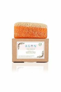 Agon El Yapımı Doğal Kabak Lifli Sabun Mango Özlü 120 gr
