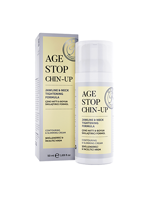 Mfm Cosmeceuticals Age Stop Chin-Up Krem Çene Hattı Boyun Sıkılaştırıcı 50 ml