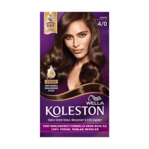 Koleston Kit Saç Boyası 4/0 Kahve