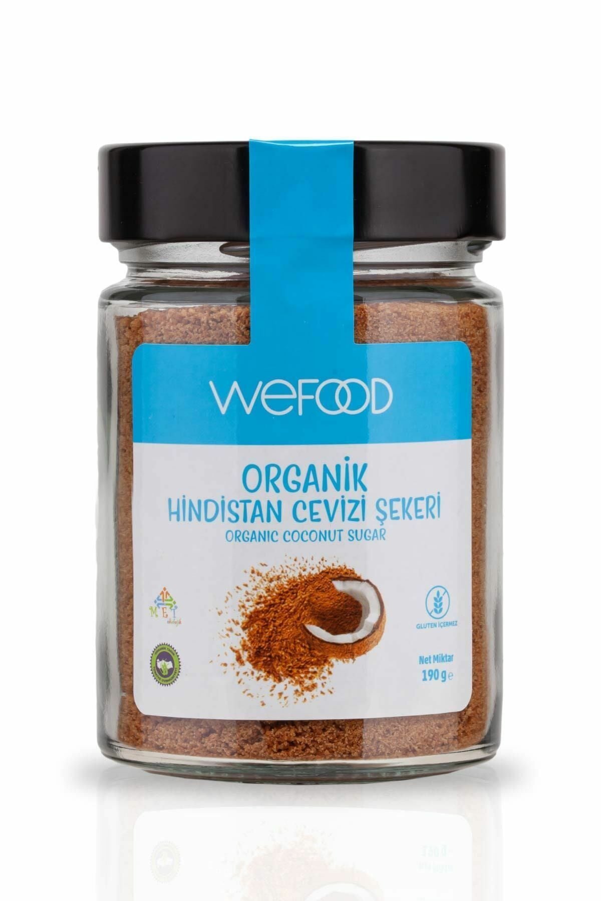 Wefood Organik Hindistan Cevizi Şekeri 190 gr