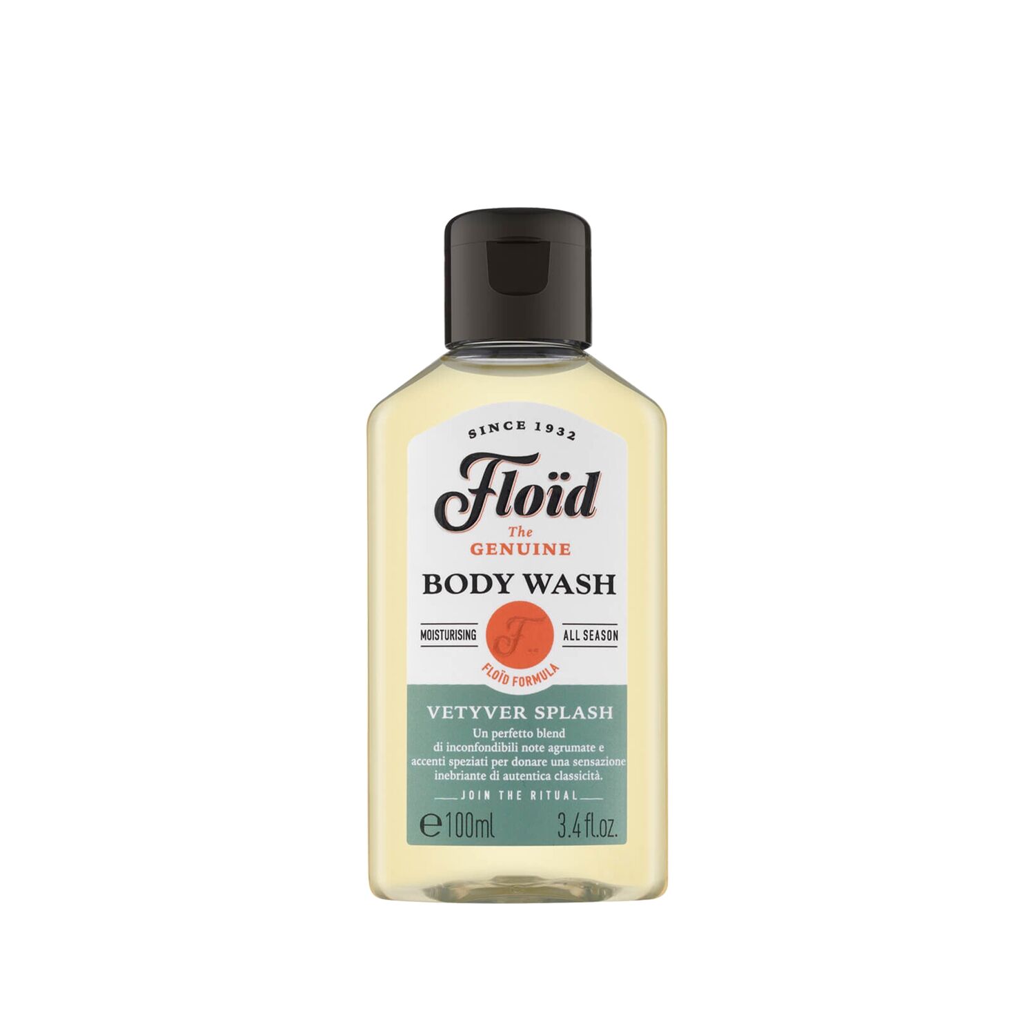 Floid The Genuine Body Wash Vetyver Splash Duş Jeli 100 ml
