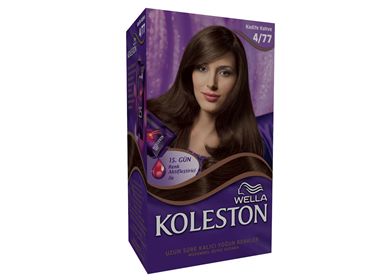 Koleston Set Boya  4/77 Kadife Kahve