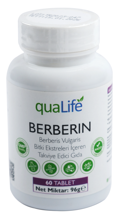Qualife Berberin Kapsül 500 mg 60 Tablet