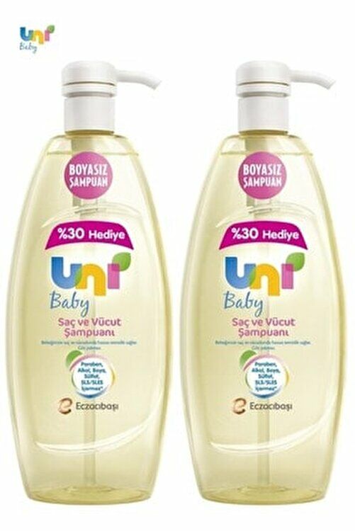 Uni Baby Şampuan 900 ml 2'li
