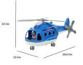 Polesie Oyuncak Fileli Plastik Sürtmeli Polis Helikopter