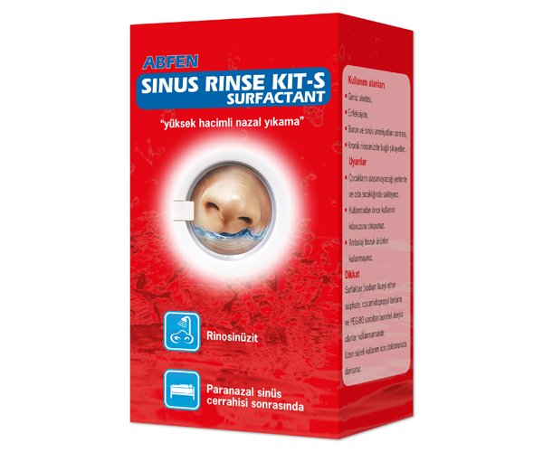 SINUS RINSE KIT ABFEN SURFACTANT