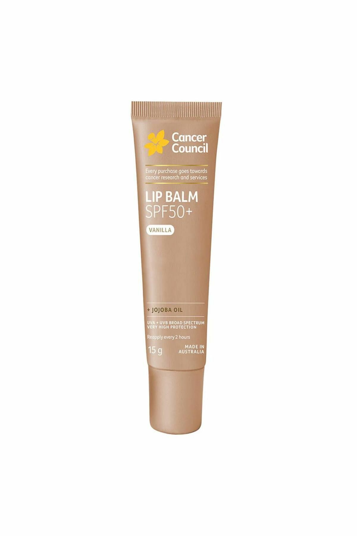 Cancer Council Vanilla Lip Balm Dudak Balmı Spf50+ 15 gr