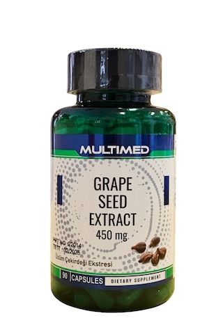 Multimed Grape Seed Extract 450 mg 120 Kapsül