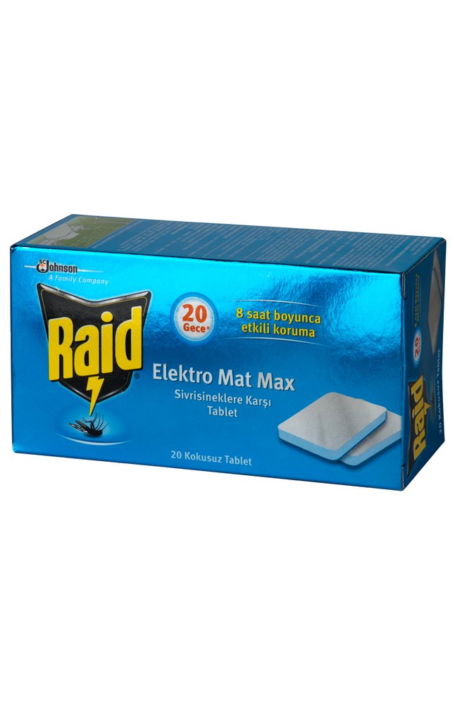 Raid Elektro Mat Max Tablet 20 Li