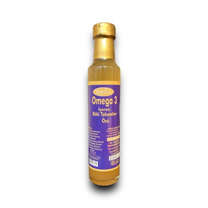 Nursima Omega 3 Bitki Tohumları Özü 250 ml
