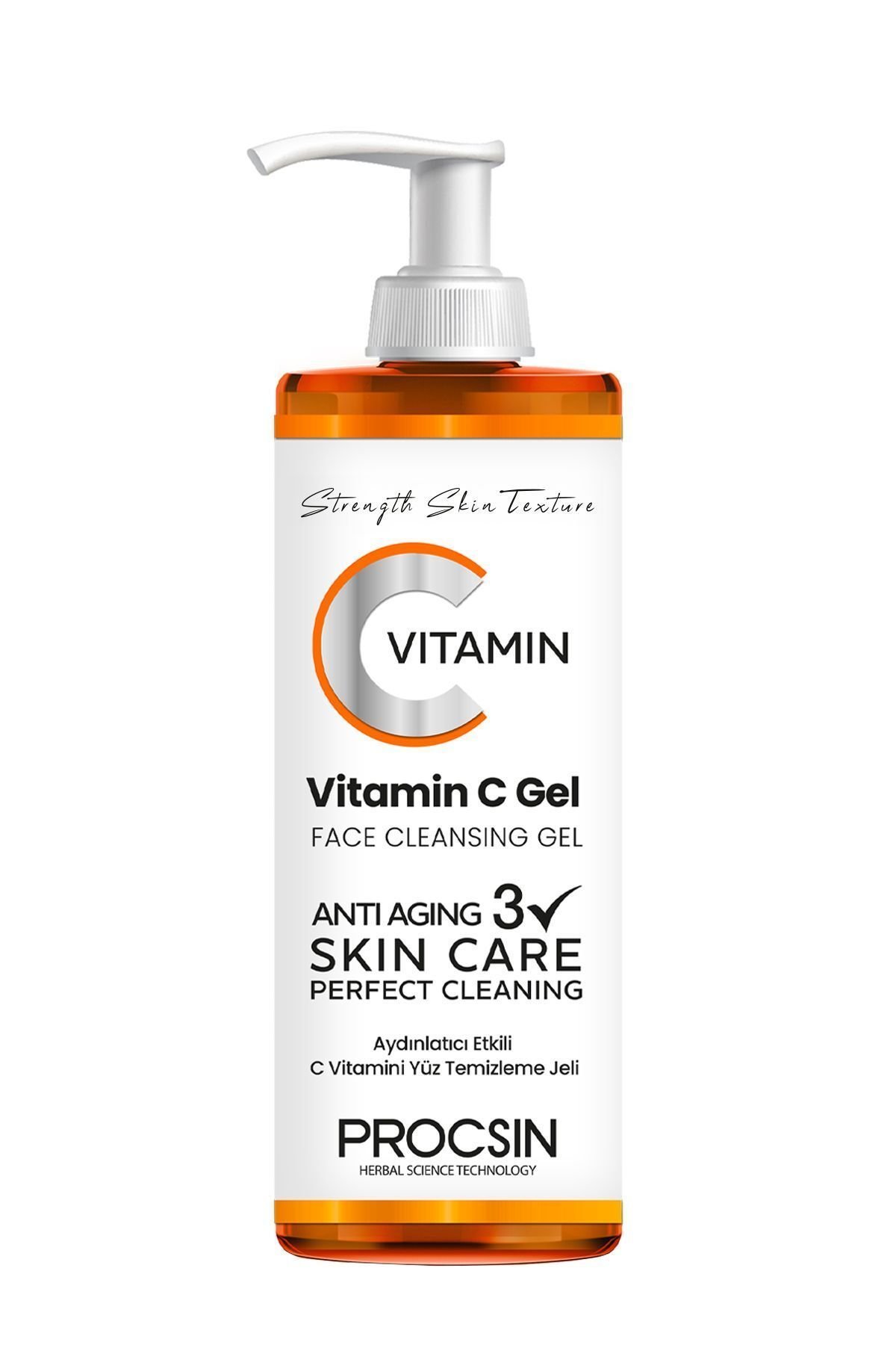 Procsin Aydınlatıcı Etkili C Vitamini Yüz Temizleme Jeli 150 ml