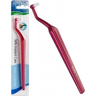 Tepe Özel Diş Fırçası Implant Orthodontic - Kırmızı