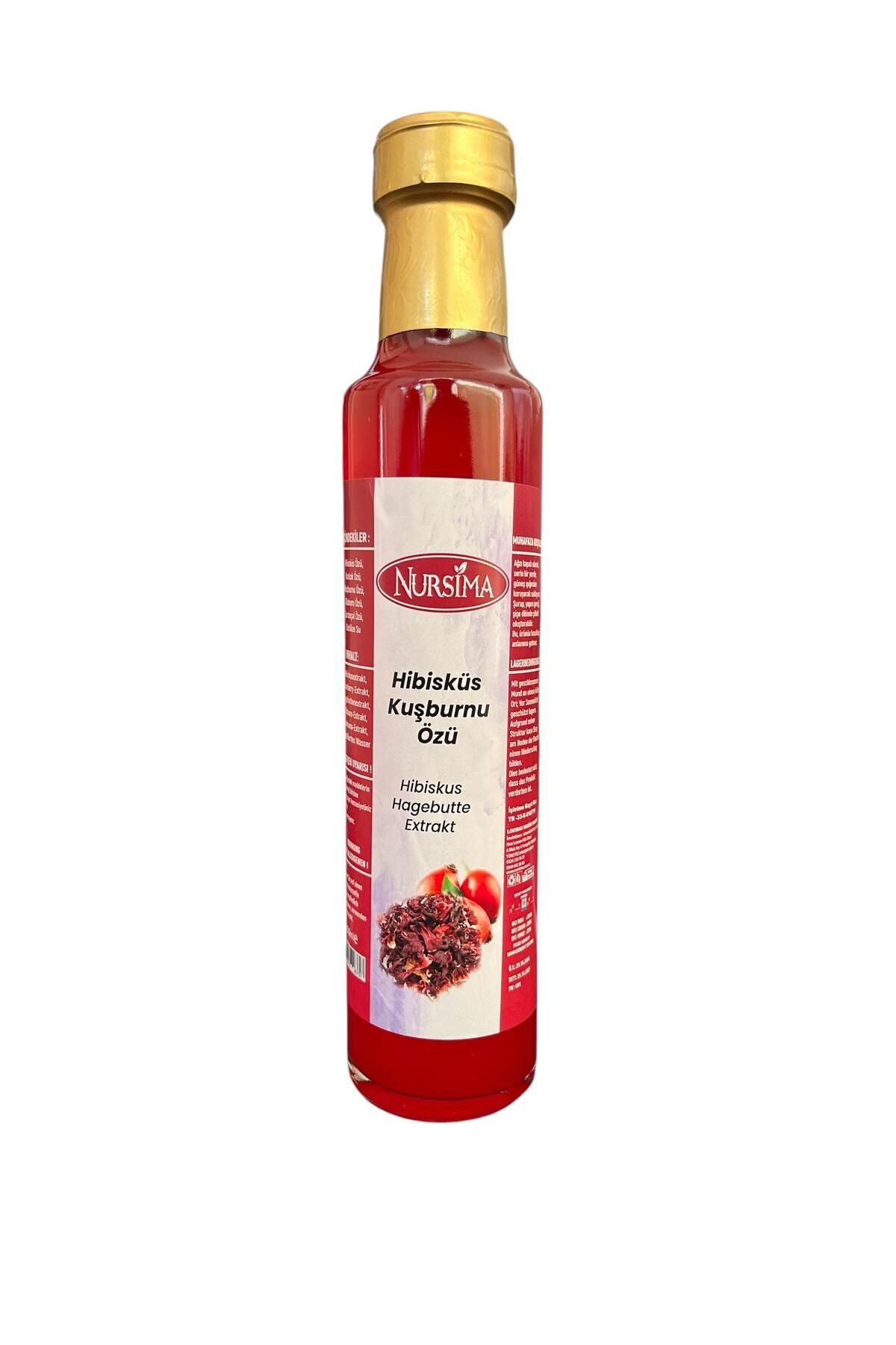 Nursima Hibiskus Kuşburnu Özü 250 ml