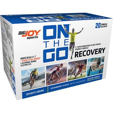 On The Go Recovery Sports Drink Çilek Aromalı 70 gr x 20 Saşe