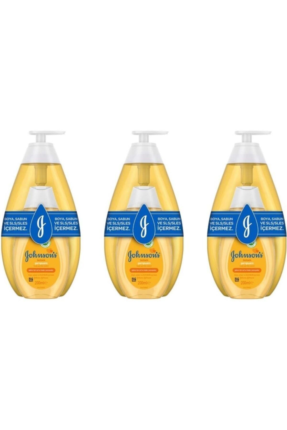 Johnson's Baby Şampuan 750+200 ml - 3 Adet
