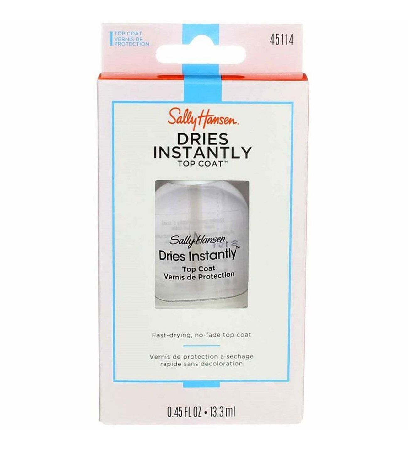 Sally Hansen Dries İnstantly Top Coat 0.45 Ounce 13.3 ml