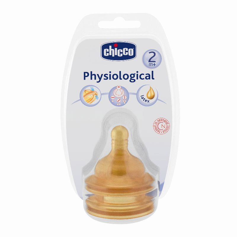 CHICCO BIB EMZIK KAUCUK 2+AKISAYARLI 2LI