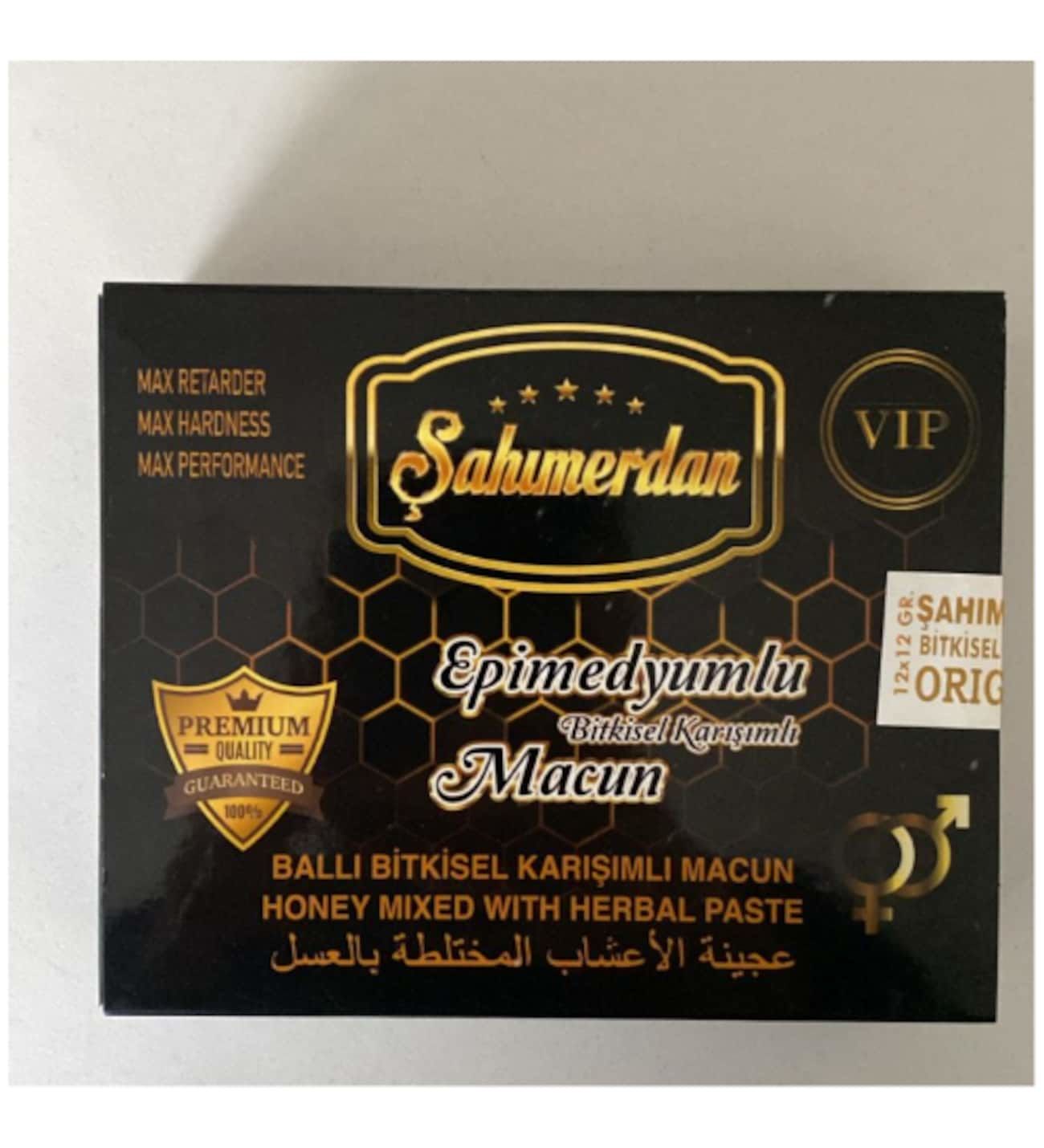 Şahımerdan Epimedyumlu Macun 12 gr 12 Adet