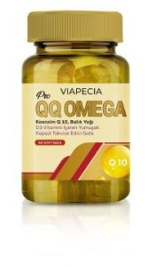 Viapecia Pro-Qq Omega Koenzim Q10 Balık Yağı 60 Softgel