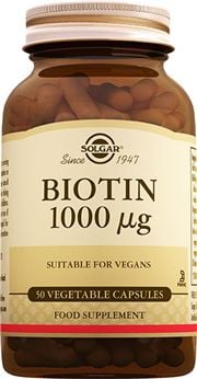 Solgar Biotin 1000 Mcg 50 Kapsül