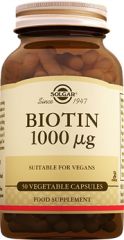 Solgar Biotin 1000 Mcg 50 Kapsül