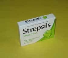 Strepsils Şekersiz Çilek Aromalı Pastil