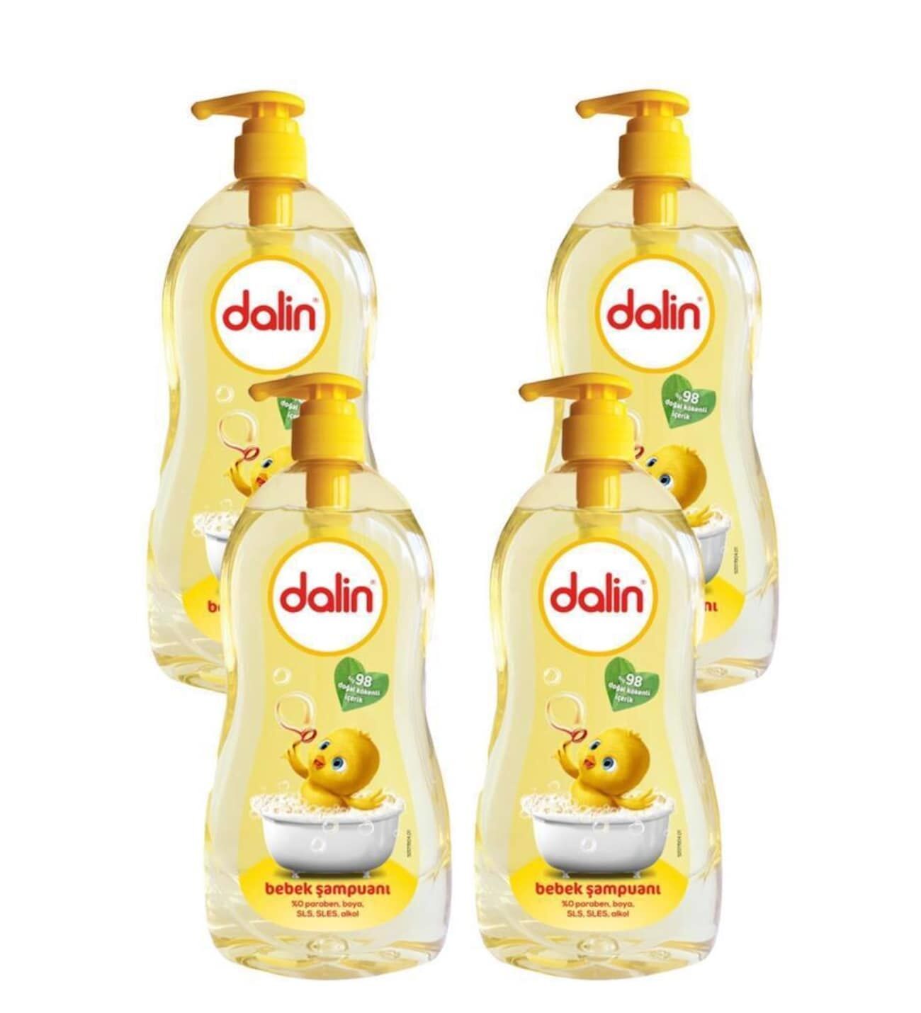 Dalin Şampuan Klasik 900 ml - 4 Adet