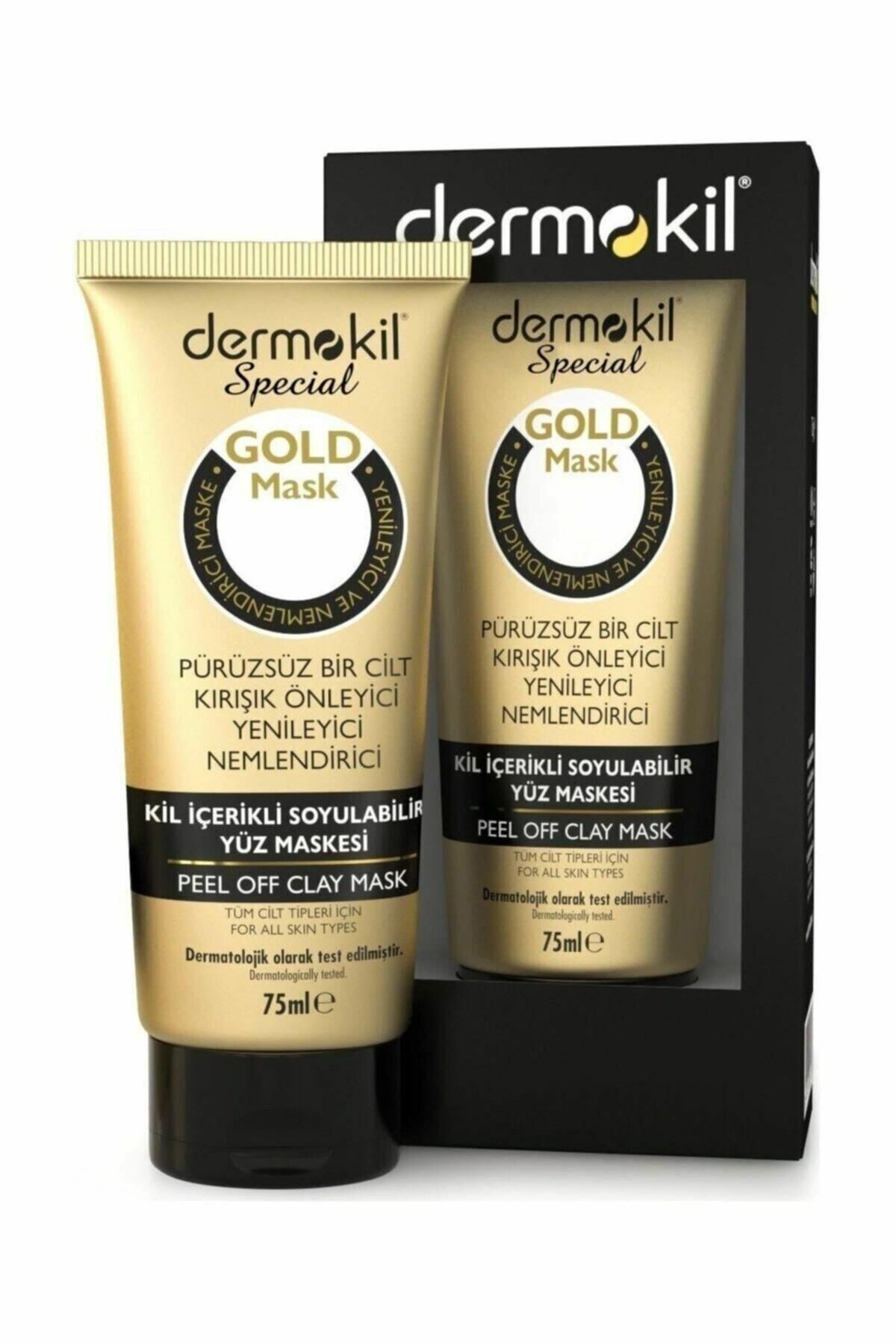 Dermokil Special Gold Soyulabilir Yüz Maskesi 75 ml