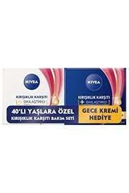 Nivea Kırışıklık Karşıtı Sıkılaştırıcı 45 Yaş Üstü Gece Kremi 50 ml
