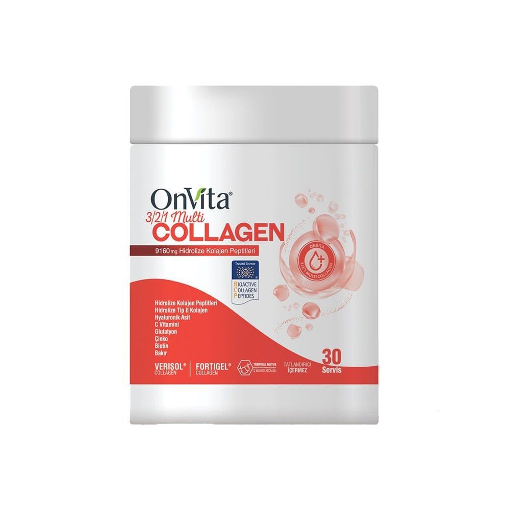 Onvita Multi Collagen 3-2-1 Toz Kolajen 30 Servis