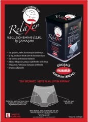 RELAXER REGL DÖNEMİ İÇ ÇAMAŞIRI XL