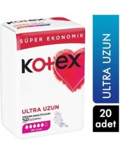 Kotex Ultra Hijyenik Ped Uzun (20 Adet)
