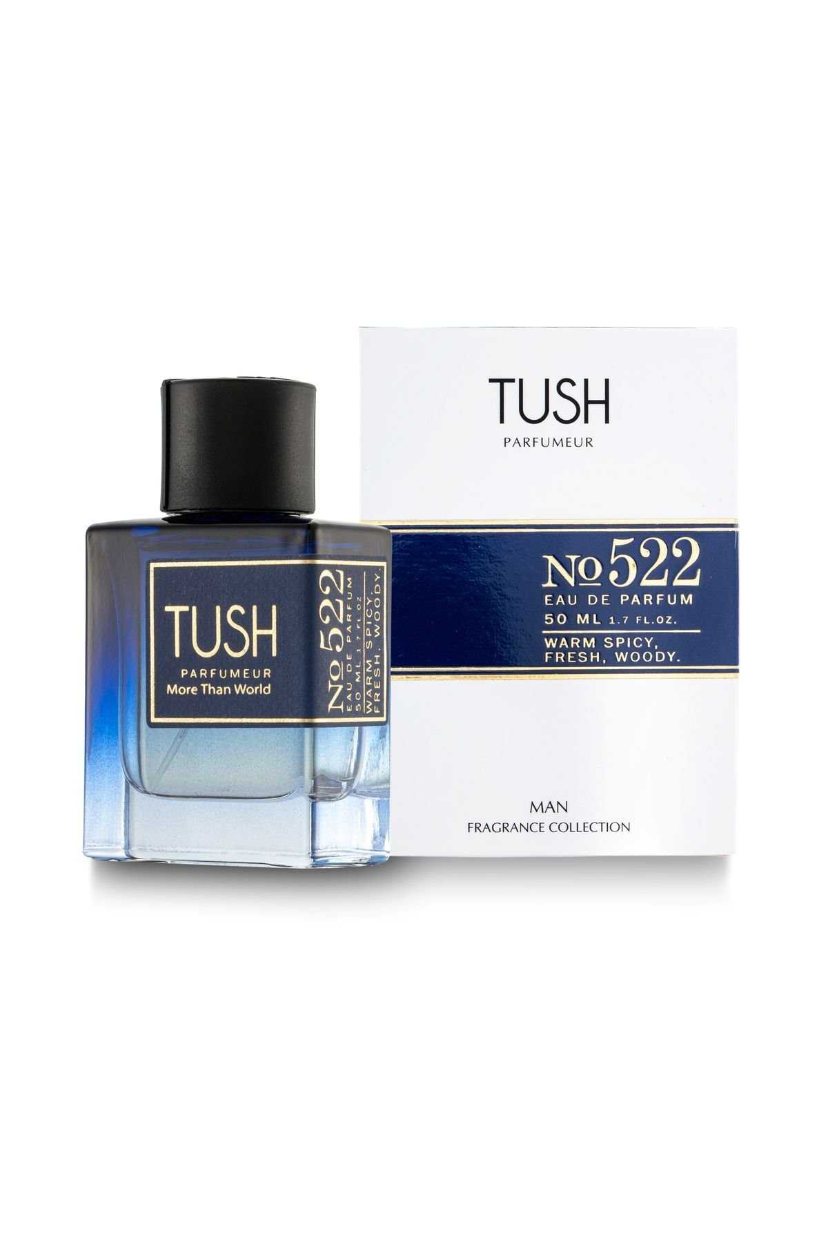 Tush No:520 Erkek Parfüm EDC 50 ml