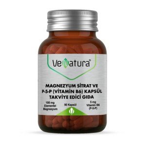 Venatura Magnezyum Sıtrat P-5-P 90 Kap